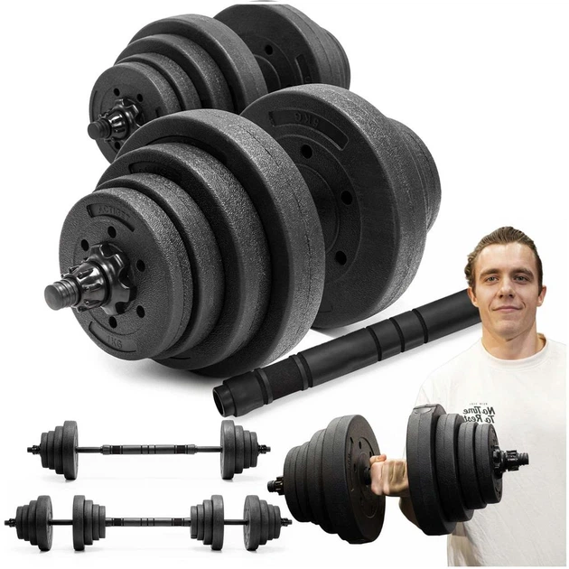 Композитні гантелі Actiget регульовані 2x10 кг ACT0043 (5908455308632) - зображення 4