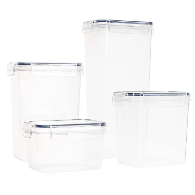 Komplet pojemników do przechowywania żywności Springos KI0172 z naklejkami przeźroczyste 24 szt (5908455307321) - obraz 7