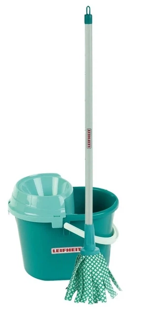 Іграшковий набір Klein Leifheit Відро зі шваброю (6558) (4009847065582) - зображення 1