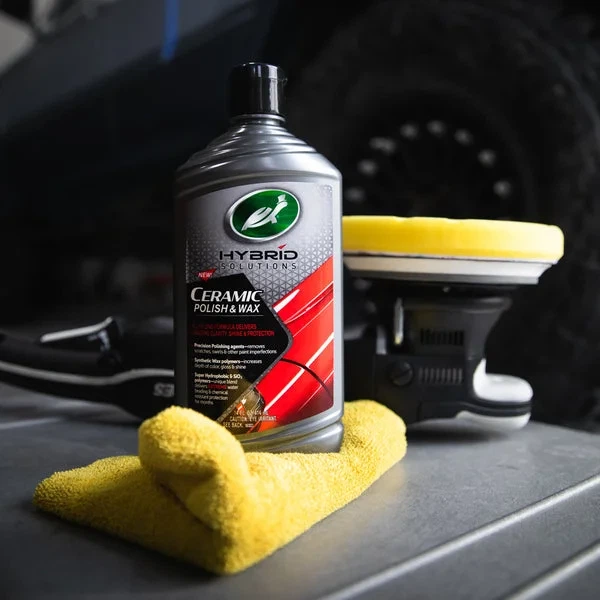 Полірувальна паста-реставратор кузова з керамікою Turtle Wax HS Ceramic Polish-n-Wax 500 мл (53352) - зображення 7