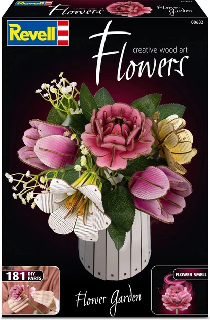 Zestaw klocków Revell Flower Garden Flowers 181 element (4009803006321) - obraz 3