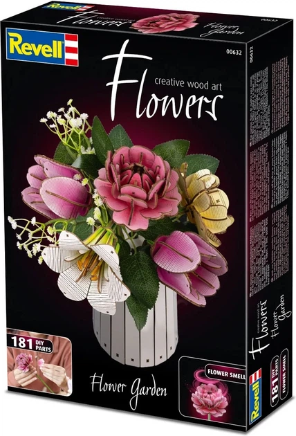 Zestaw klocków Revell Flower Garden Flowers 181 element (4009803006321) - obraz 4