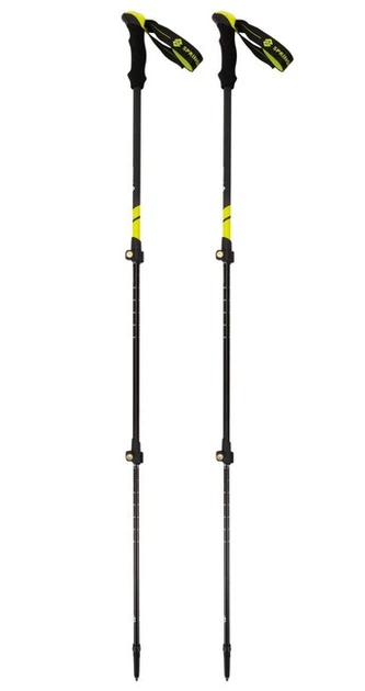 Kije trekkingowe Springos CS0176 składane z trzema nakładkami (5908455308038) - obraz 4