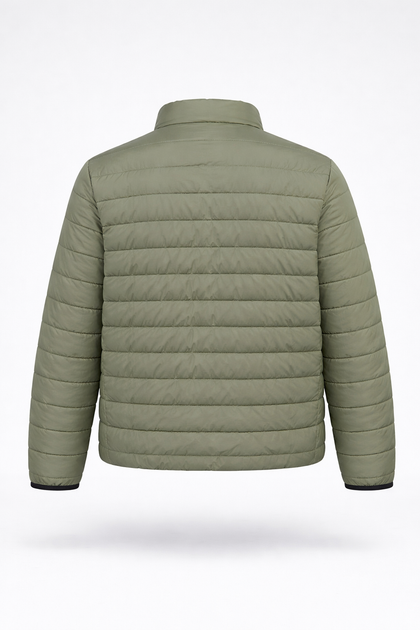 Куртка чоловіча 3XL колір оливковий YUKI ЦБ-00291302 - Фото 2 Куртка чоловіча 3XL колір оливковий YUKI ЦБ-00291302 - зображення 2