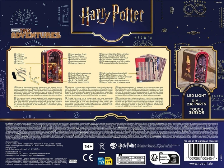 Пазл Revell Tiny Adventures - Harry Potter "Hogwarts Express" (Book Nook) 238 елементів (4009803005454) - зображення 12