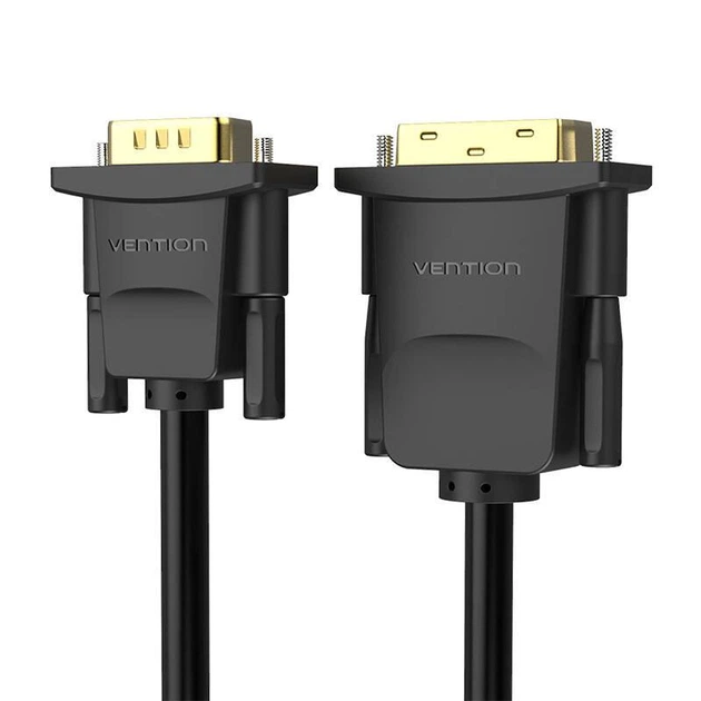 Кабель Vention DVI(24+1) to VGA Cable 1.5M Black (EABBG) - изображение 2