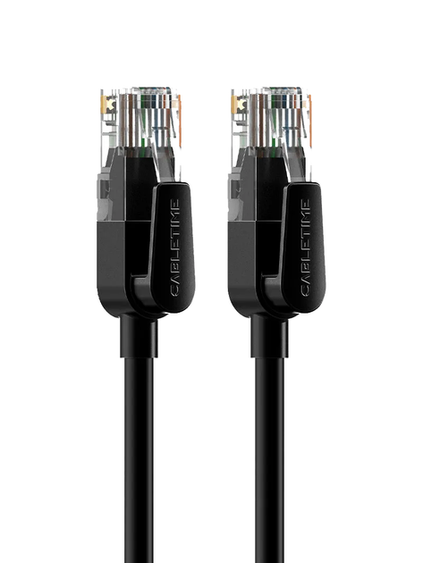 Патч-корд Cabletime CAT6 UTP Ethernet, 1.5 м Black, rj-45 - rj-45, 8 жил (CN60J) - Фото 1 Патч-корд Cabletime CAT6 UTP Ethernet, 1.5 м Black, rj-45 - rj-45, 8 жил (CN60J) - зображення 1
