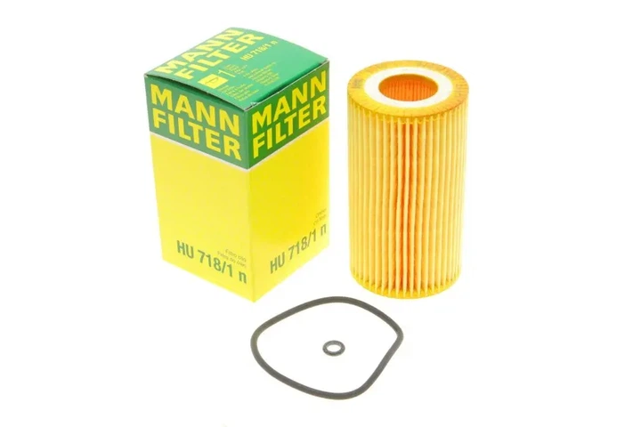 Фільтр масляний Opel Omega B/Vectra B/Astra G 2.0/2.2DTI MANN-FILTER HU 718/1 N - Фото 1 Фільтр масляний Opel Omega B/Vectra B/Astra G 2.0/2.2DTI MANN-FILTER HU 718/1 N - зображення 1