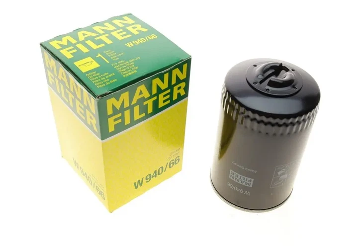 Фільтр масляний VW Passat 1.8 T 96-05/Skoda SuperB 1.8T 01-08 MANN-FILTER W 940/66 - Фото 1 Фільтр масляний VW Passat 1.8 T 96-05/Skoda SuperB 1.8T 01-08 MANN-FILTER W 940/66 - изображение 1