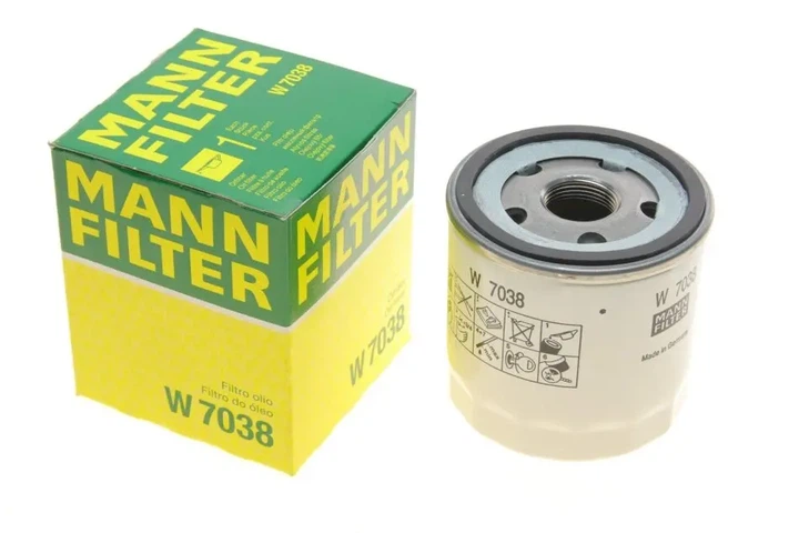 Фільтр масляний Ford Transit/Transit Custom 2.0TDCi EcoBlue/Ecoblue mHEV 16- MANN-FILTER W 7038 - Фото 1 Фільтр масляний Ford Transit/Transit Custom 2.0TDCi EcoBlue/Ecoblue mHEV 16- MANN-FILTER W 7038 - изображение 1