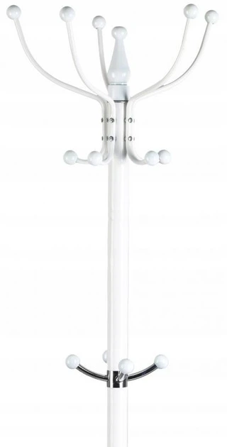 Вішалка для одягу ModernHome by Multistore 14 гачків (GH-8010 WHITE) - зображення 2