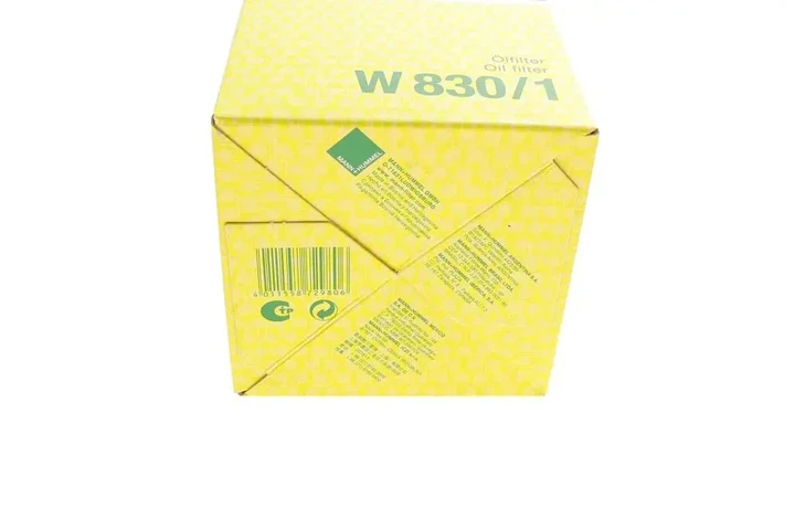 Фільтр масляний VW T4 1.9TDI MANN-FILTER W 830/1 - изображение 5