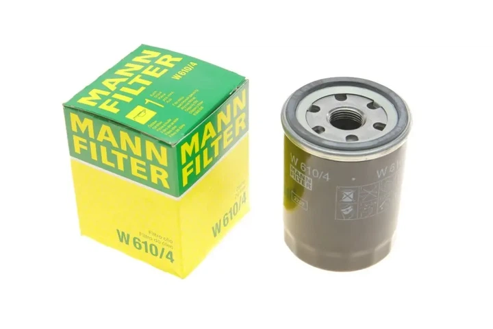 Фільтр масляний Nissan Micra 1.0-1.4i 92-10/ Primera 2.0i 90-96/Sunny 2.0GTI 90-95/JCB 8008 06- MANN-FILTER W 610/4 - Фото 1 Фільтр масляний Nissan Micra 1.0-1.4i 92-10/ Primera 2.0i 90-96/Sunny 2.0GTI 90-95/JCB 8008 06- MANN-FILTER W 610/4 - изображение 1