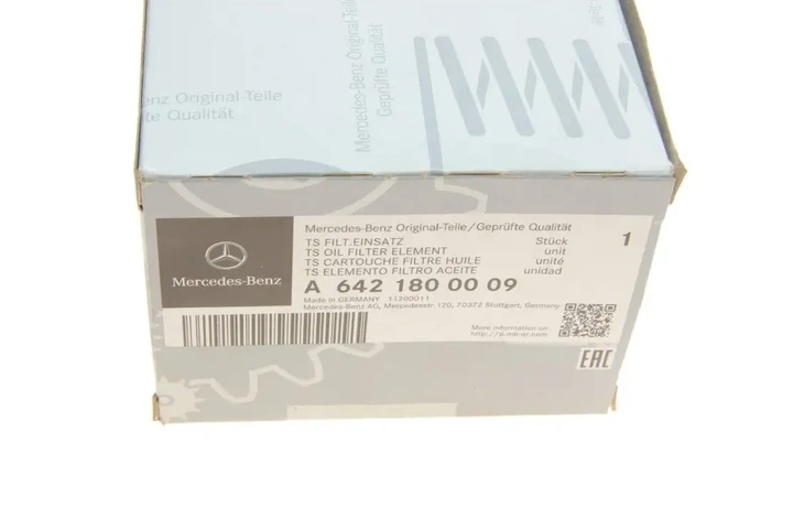 Фільтр масляний MERCEDES 6421800009 MERCEDES-BENZ 6421800009 - Фото 8 Фільтр масляний MERCEDES 6421800009 MERCEDES-BENZ 6421800009 - изображение 8