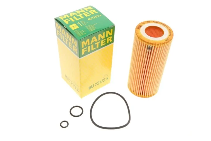Фільтр масляний MB E-class (W210/W211)/S-class (W220) 3.2CDI 99-09 (OM648/OM613) MANN-FILTER HU 721/2 X - Фото 1 Фільтр масляний MB E-class (W210/W211)/S-class (W220) 3.2CDI 99-09 (OM648/OM613) MANN-FILTER HU 721/2 X - изображение 1