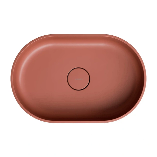 Умивальник Omnires Ovo 55x36 terracotta (OVOUNTE) (00138194) - изображение 4