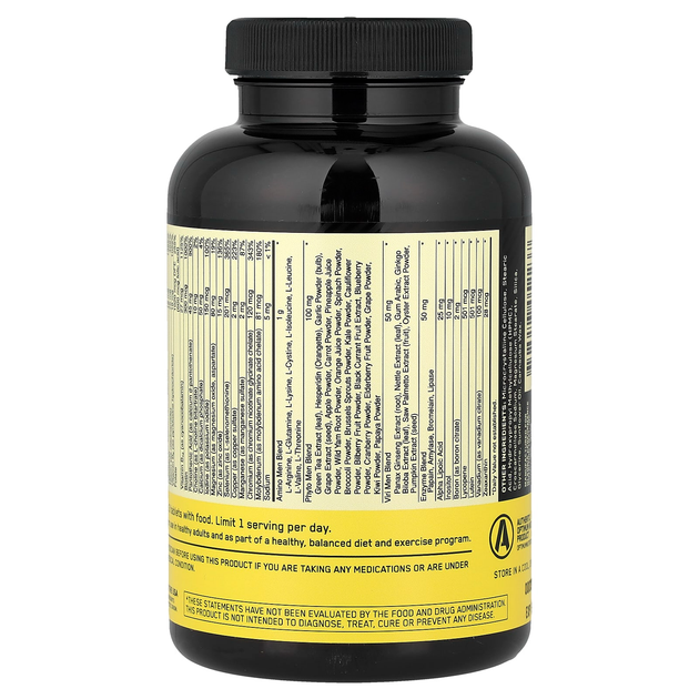 Комплекс для мужчин Optimum Nutrition "Opti-Men" мужские мультивитамины и минералы со смесью трав (90 таблеток) - изображение 3