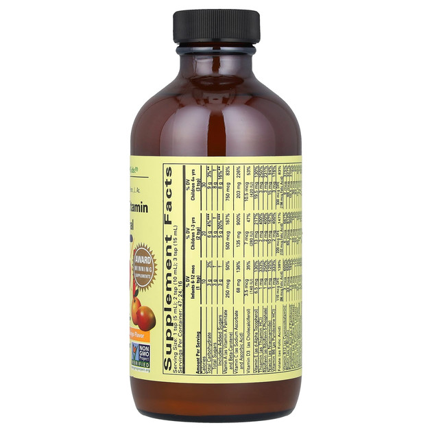 Мультивітаміни та мінерали для дітей ChildLife "Multi Vitamin & Mineral" зі смаком апельсину та манго (237 мл) - зображення 2