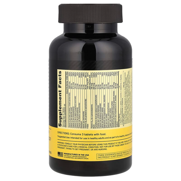 Комплекс для мужчин Optimum Nutrition "Opti-Men" мужские мультивитамины и минералы со смесью трав (150 таблеток) - изображение 2