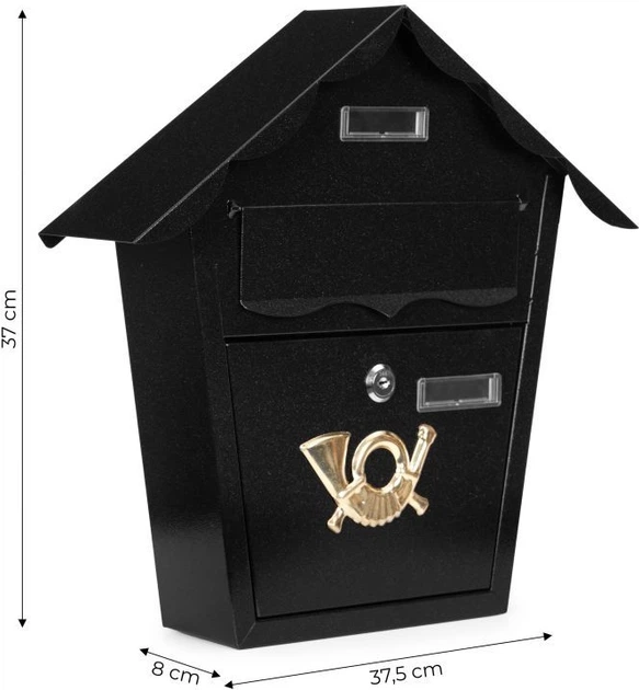 Skrzynka pocztowa ModernHome by Multistore stal nierdzewna AIE-ATS27 (5905817010400) - obraz 8