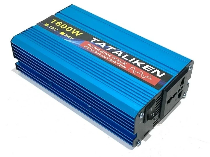 Інвертор Tataliken 1600W 12V 110V чиста синусоїда - зображення 2