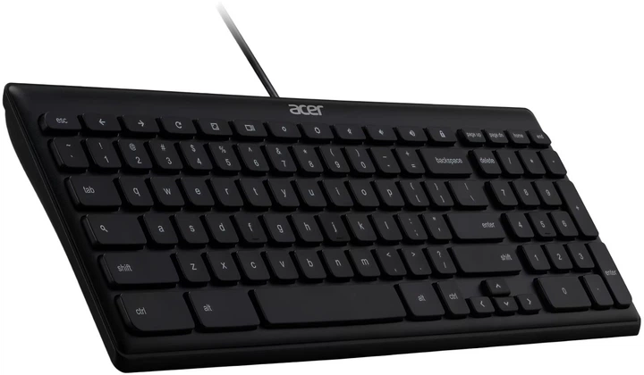 Клавіатура дротова Acer AKW900 Black (GP.KBD11.04F) - зображення 4