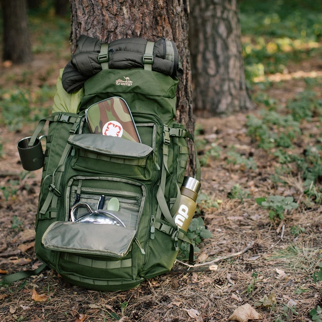 Рюкзак Tramp Defender 75л UTRP-049-olive (UTRP-049-olive) - изображение 4