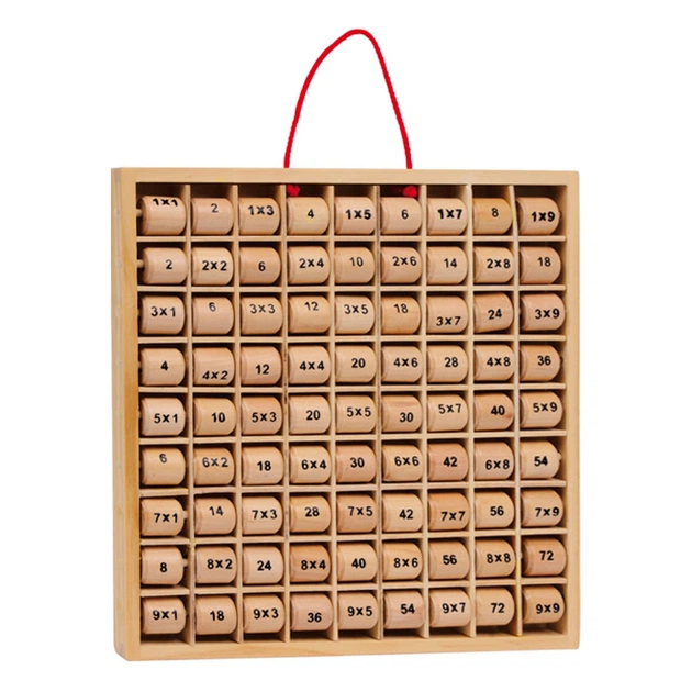 Розвиваюча іграшка Small Foot Дерев’яна таблиця множення 1×1 (3459) (4020972034595) - зображення 2