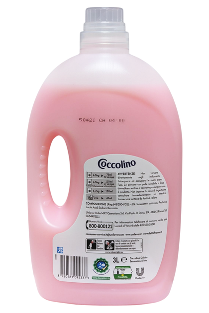 Кондиціонер для прання COCCOLINO amm.sensAZ.seta40 прань 3 л. - Фото 2 Кондиціонер для прання COCCOLINO amm.sensAZ.seta40 прань 3 л. - зображення 2