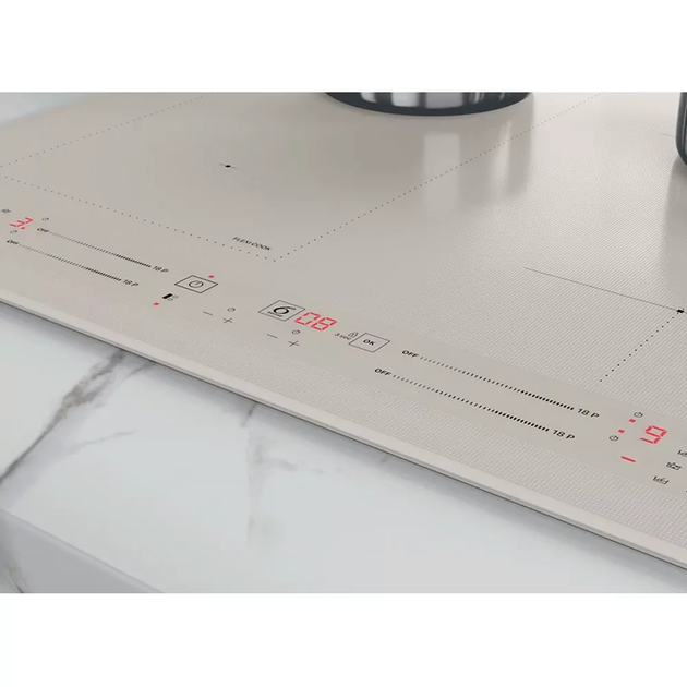 Варильна поверхня Whirlpool WLS2760BF/S індукційна, 60см, розширена зона, бежевий - зображення 6