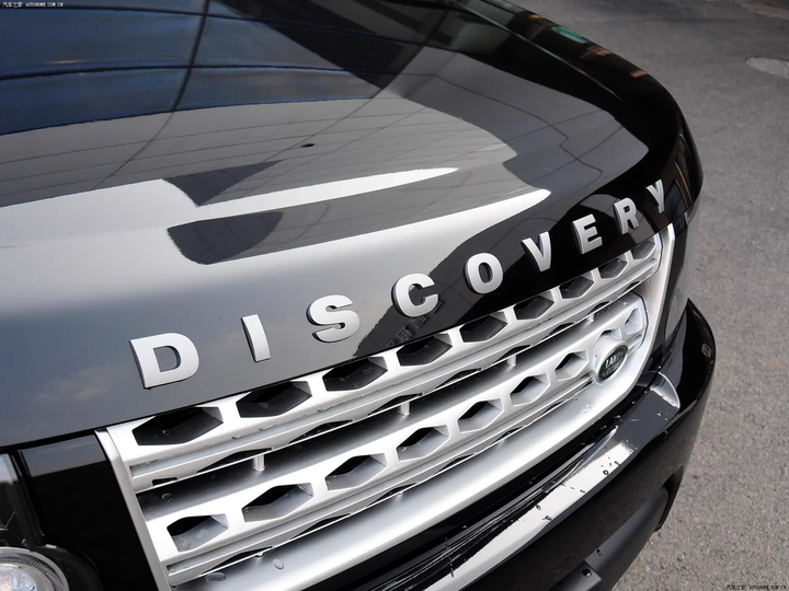Емблема-шильдик логотип напис DISCOVERY, Дискавері Капот багажник срібляста матова - зображення 4