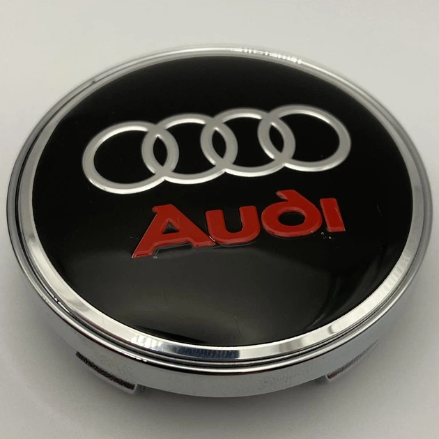 Колпачок с логотипом Audi 60 мм 56 мм ауди Чёрно-красный заглушка ауди - Фото 2 Колпачок с логотипом Audi 60 мм 56 мм ауди Чёрно-красный заглушка ауди - изображение 2