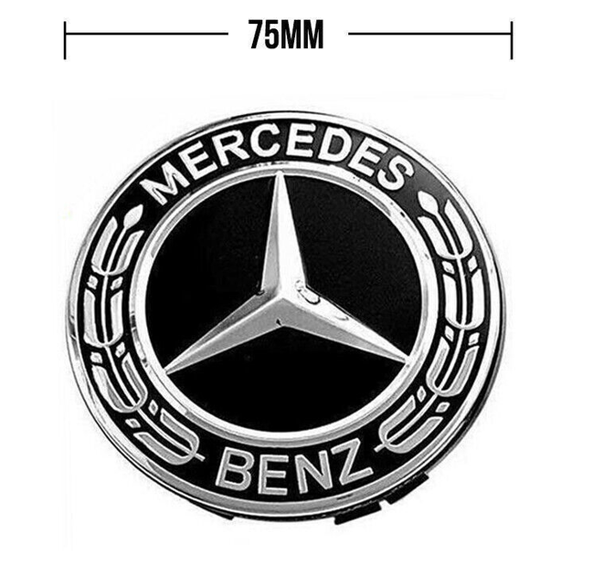 Ковпачок на диски Mercedes А171400 0125 75 мм 68 мм заглушка меосдедс - зображення 4