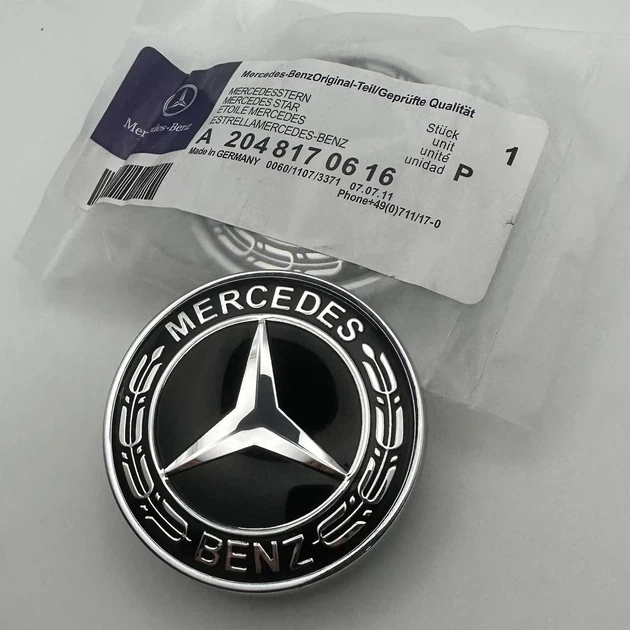 Знак на капот Mercedes-Benz емблема 57 мм на капот A2048170616 AL 8171701 (мерседес) - зображення 2