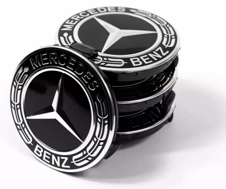 Ковпачки на диски Mercedes Benz Mercedes Benz 75 мм 70 мм A1704000025 мерседес - зображення 4