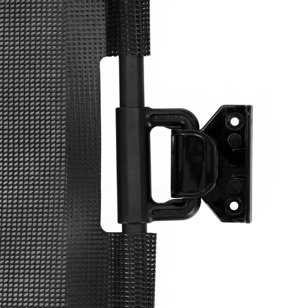 Bramka zabezpieczająca Springos HA7525 na schody zwijana czarna 80 cm (5908455305495) - obraz 6