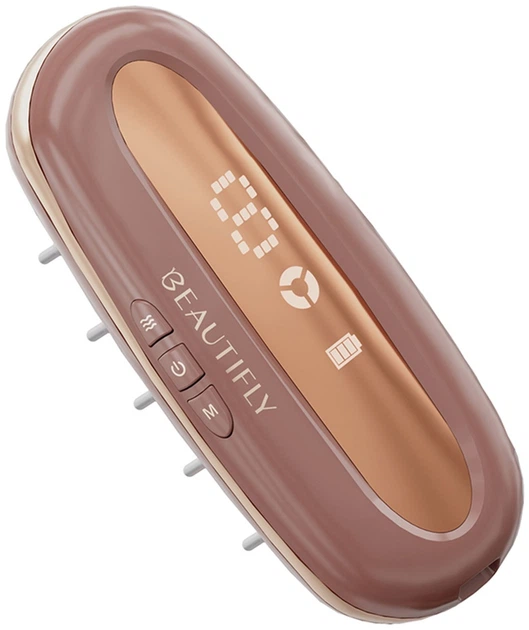 Grzebień do wzrostu włosów Beautifly LaserBoost Pro Rosegold - obraz 3