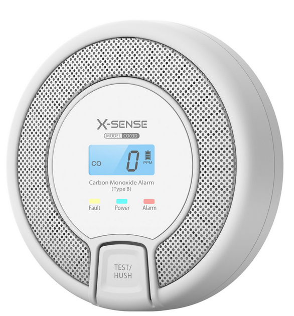 Detektor tlenku węgla X-Sense CO03D / ZASXS00147WEU biały (XSNCO03D) - obraz 2