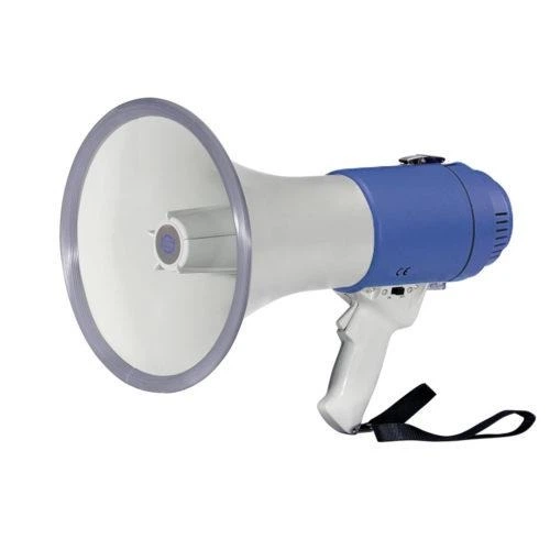 Потужний рупор UKC MEGAPHONE 50W Гучномовець із записом, регулюванням гучності, сиреною, USB вхід, microSD - зображення 4