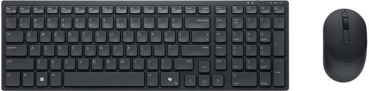 Zestaw bezprzewodowy Dell KM555 Black (5397184822043) - obraz 2