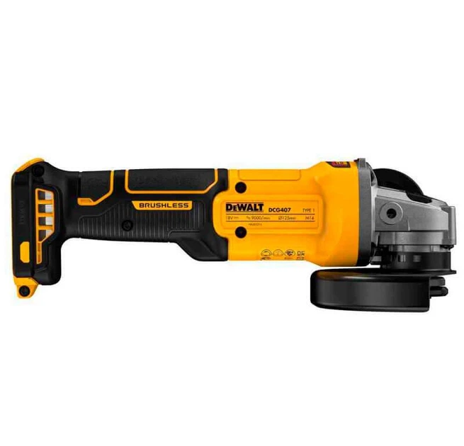 Акумуляторна кутова шліфмашина DeWALT DCG408NT, без акб і з/п, валіза TSTAK (DCG408NT) - зображення 4