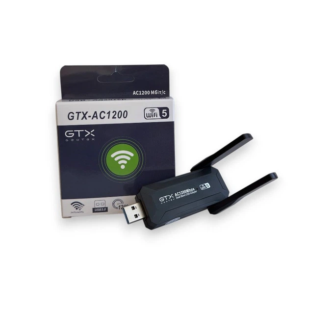 Wi-Fi адаптер Geotex GTX-AC1200 - изображение 6