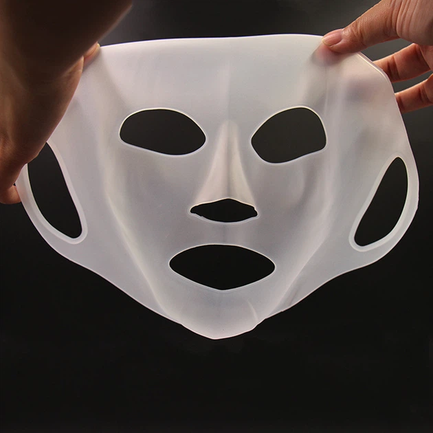 Многоразовая 3D маска из силикона для закрепления тканевых, гидрогелиевых, коллагеновых и глиняных масок - Фото 1 Многоразовая 3D маска из силикона для закрепления тканевых, гидрогелиевых, коллагеновых и глиняных масок - изображение 1