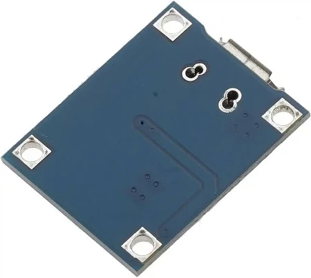 Модуль заряджання Micro-USB 5V 1A для Li-Ion акумуляторів 18650 TP4056 із захистом (ins557) - Фото 2 Модуль заряджання Micro-USB 5V 1A для Li-Ion акумуляторів 18650 TP4056 із захистом (ins557) - изображение 2