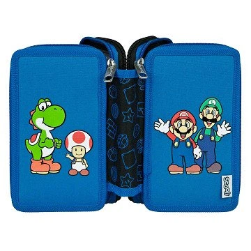 Piórnik Super Mario 2760466 z trzema przegródkami 19 x 12 x 7 cm (4043946319412) - obraz 5