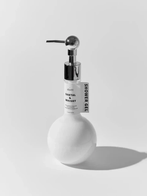 Гель для душа парфюмированный с Д-пантенолом и молочной кислотой Dott Santal & Whisky 350 мл - изображение 2