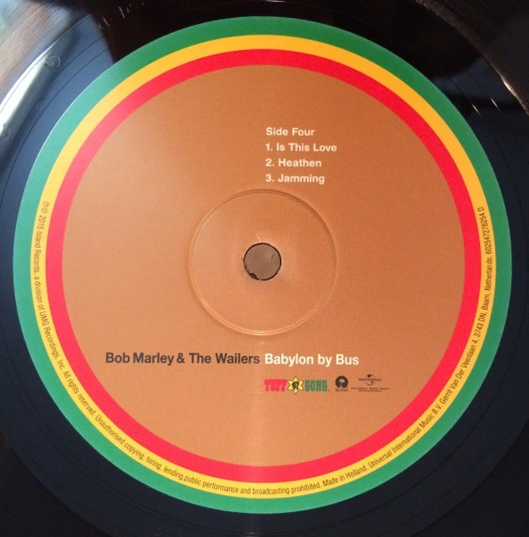 Bob Marley & The Wailers - Babylon By Bus (2 пластинки, 180 грамм, Альбом, Переиздание, Ремастеринг) - изображение 6