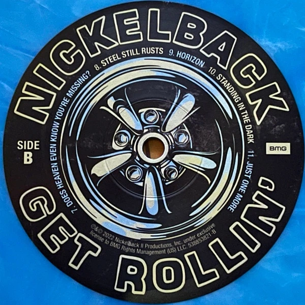 Nickelback - Get Rollin (Синий, Белый, Альбом, Лимитированое) - изображение 9