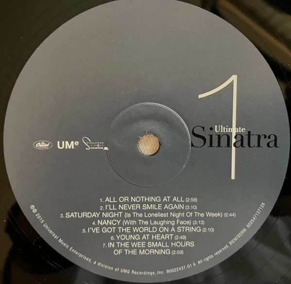 Frank Sinatra - Ultimate Sinatra (2 пластинки, Сборник) - изображение 4