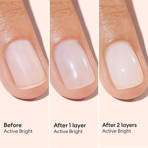 Лечебный лак для ногтей Manucurist Active Bright для естественного придания ногтям яркости и прочности - Фото 2 Лечебный лак для ногтей Manucurist Active Bright для естественного придания ногтям яркости и прочности - изображение 2